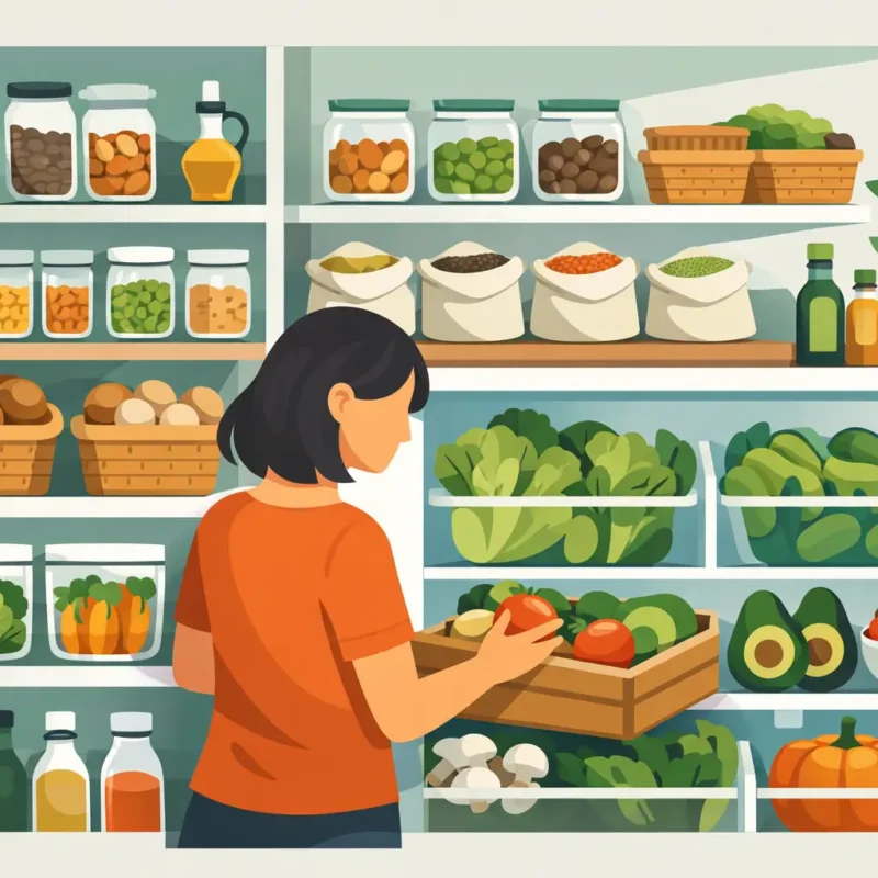 Cómo organizar tu despensa vegetal sin caos