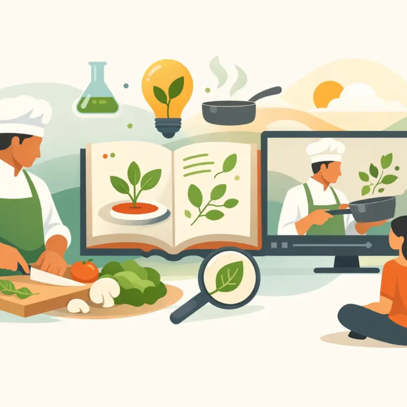 Escuela de cocina vegetal: qué aprender de verdad