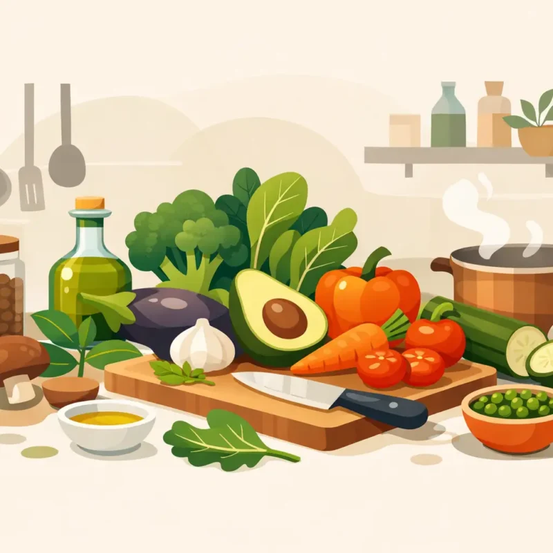 Guía de despensa vegetal para cocinar mejor