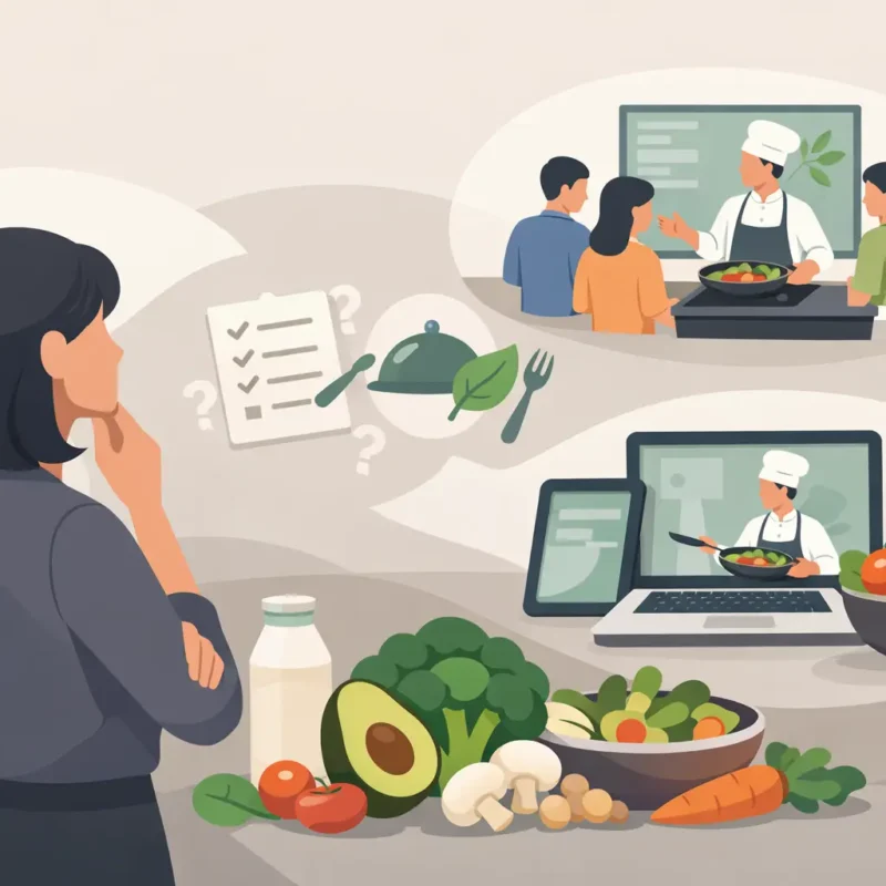 Mejor curso de cocina vegana: cómo elegirlo