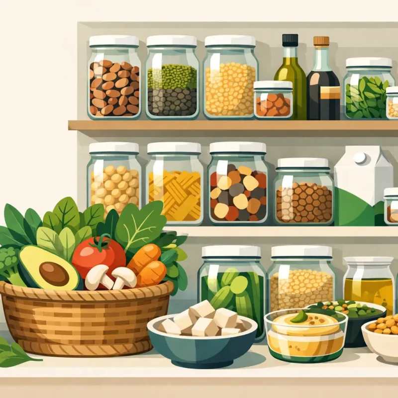 Qué lleva una despensa vegetal de verdad