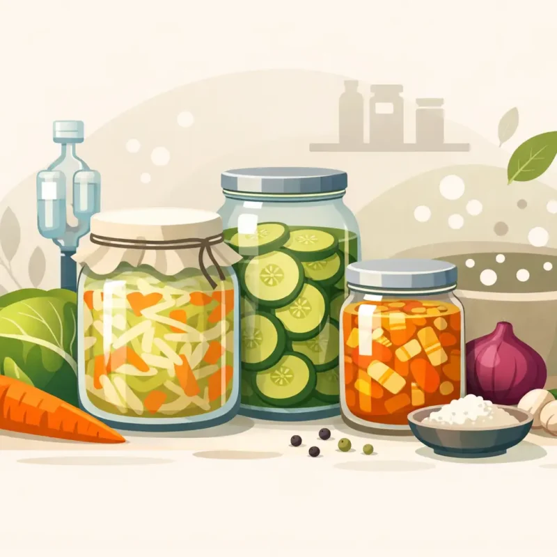 Guía para fermentar alimentos en casa