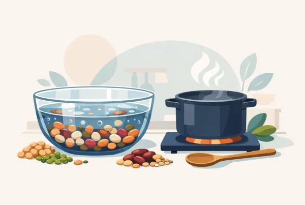 Por qué remojar legumbres antes de cocinarlas