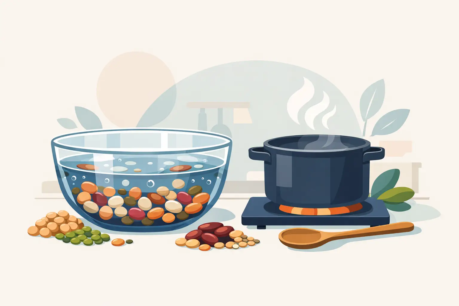 Por qué remojar legumbres antes de cocinarlas