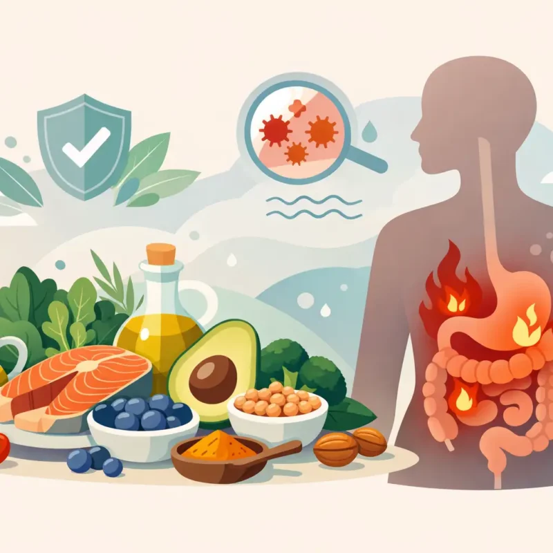 Qué comer para reducir inflamación de verdad