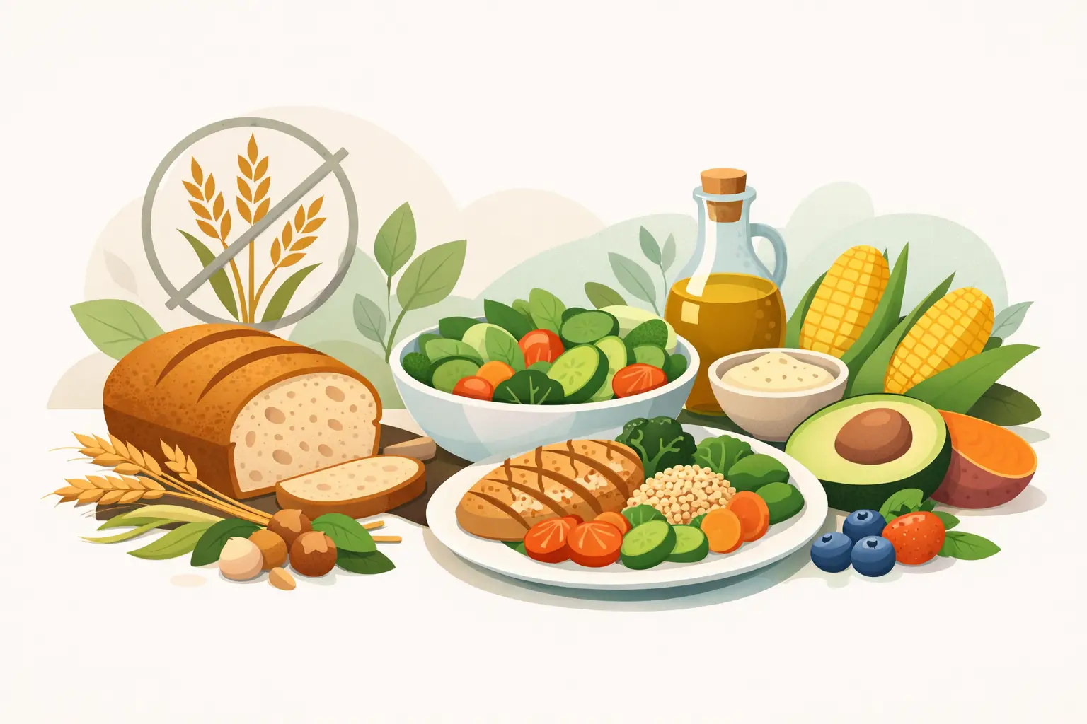Recetas sin gluten naturales para comer de verdad