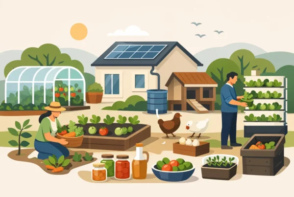 Autonomía alimentaria en casa, paso a paso