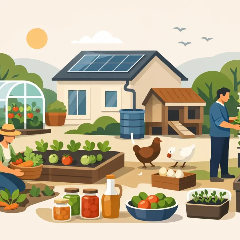 Autonomía alimentaria en casa, paso a paso
