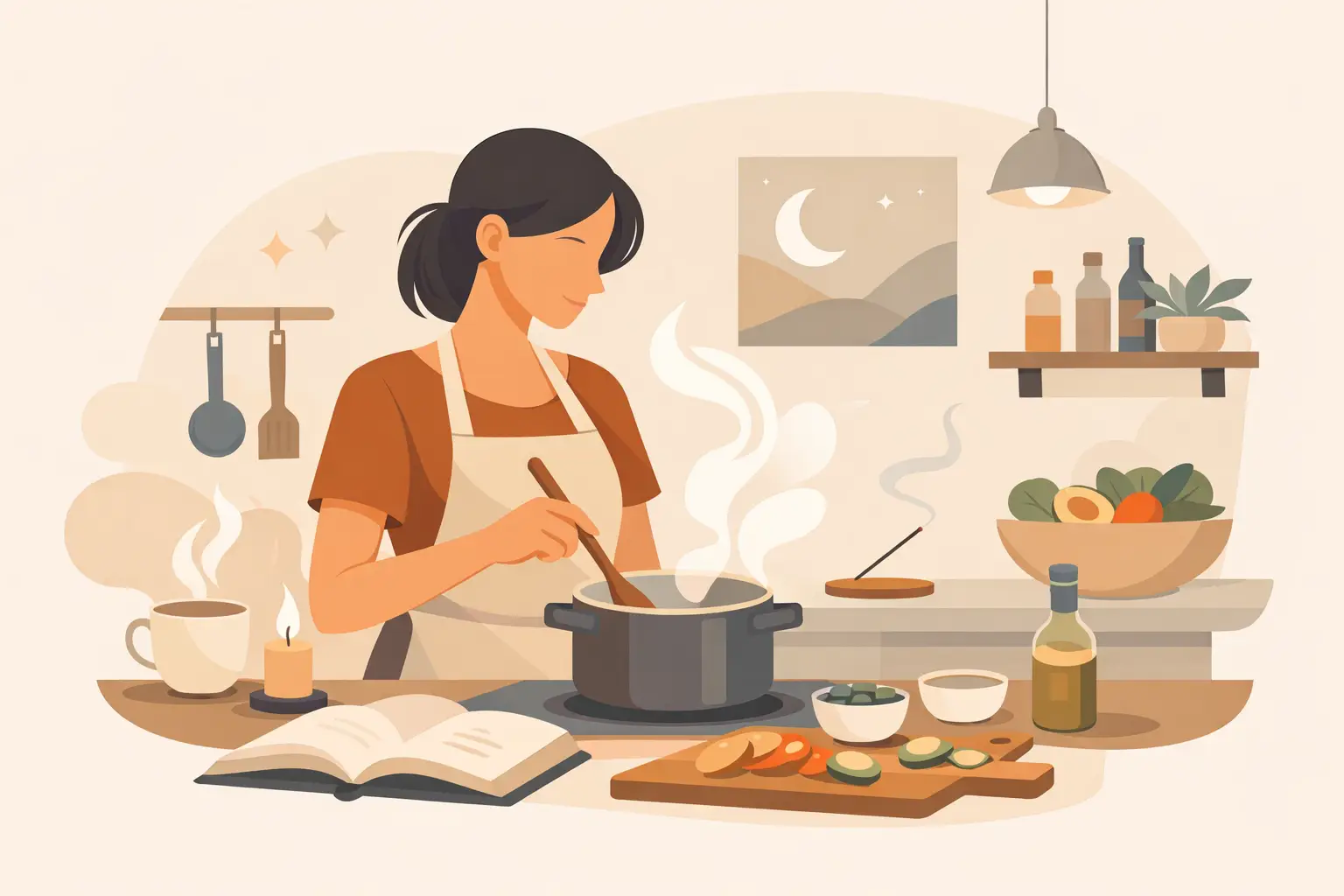 Cómo crear rituales al cocinar cada día