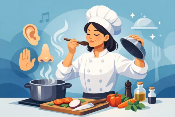 Guía para cocinar con sentidos y confianza