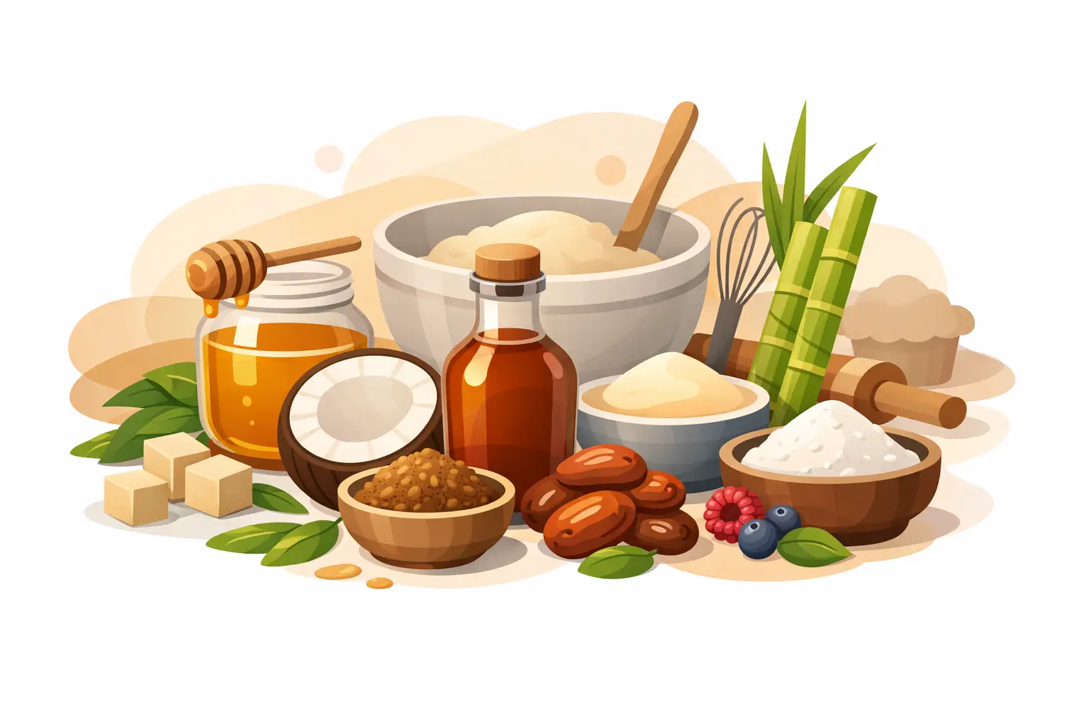 Mejores endulzantes naturales para hornear